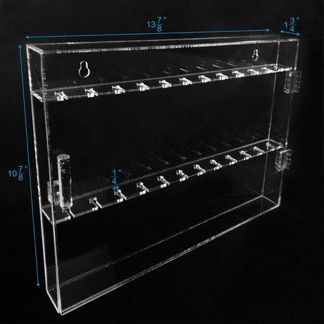 #COT1730 Premium Acrylic Souvenir Tea Spoon Display Case