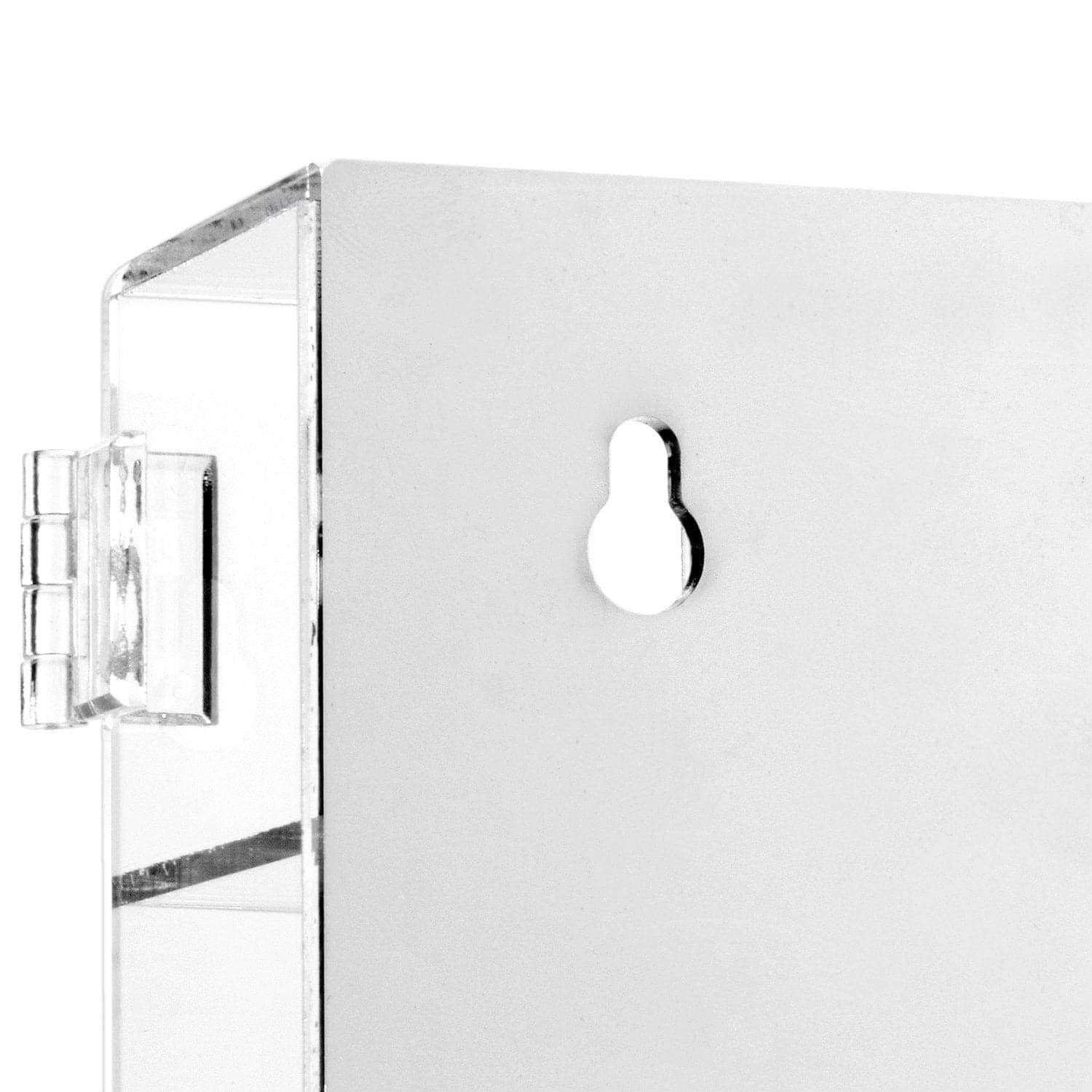 #COT1834 Mountable 12 Compartments Display case  with Mirrored Back