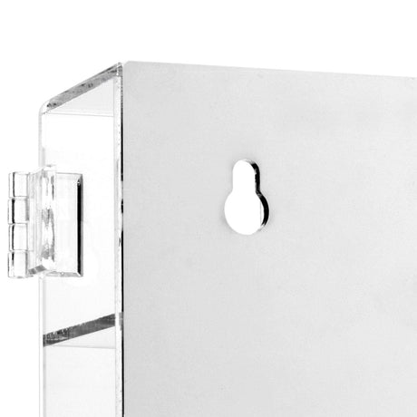 #COT1834 Mountable 12 Compartments Display case  with Mirrored Back