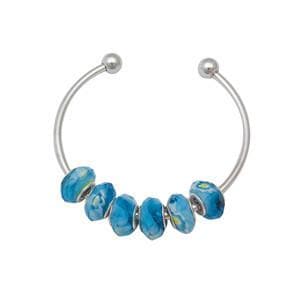 Brass Bangle/Screw ball ends-Nile Corp