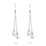 Fresh Water Cultured Pearl Earring.-Nile Corp