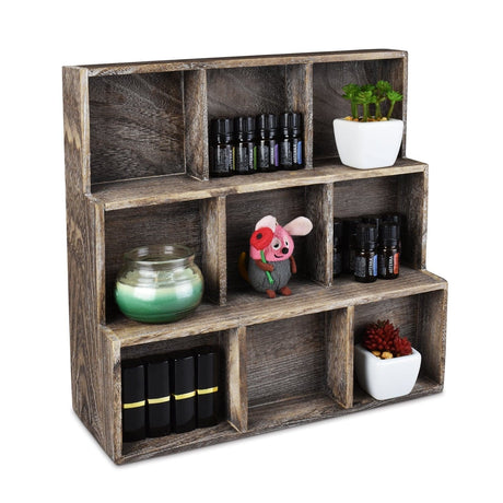#HOM309 9 compartments Multi-slot shelf cube display
