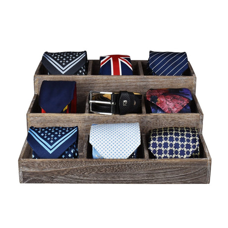 #HOM309 9 compartments Multi-slot shelf cube display