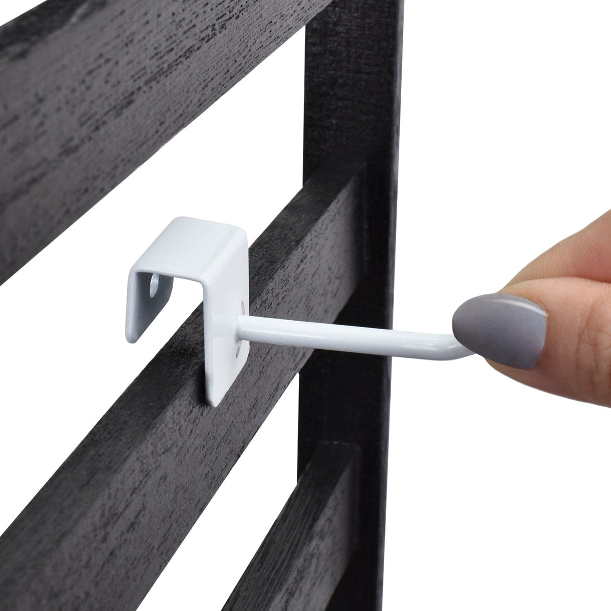 #HOOK-246 24 Pcs Small Metal Panel Hook Hanger