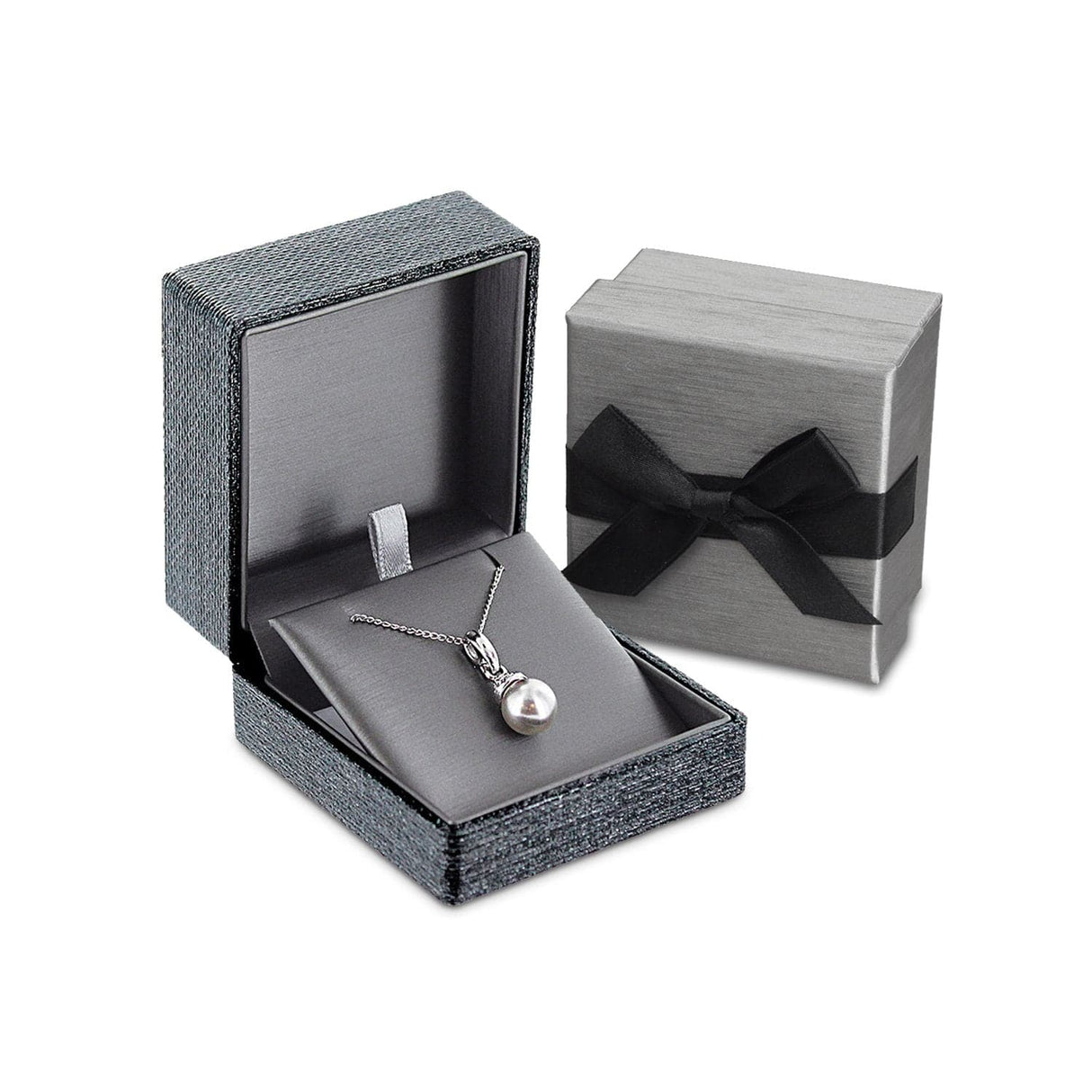 #JFP9 Elegant Texture Pendant Plastic Box