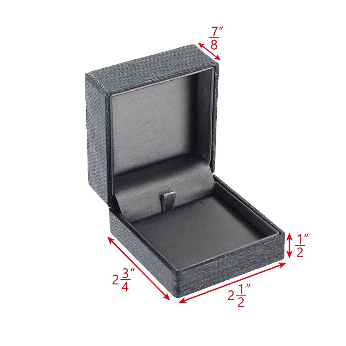 #JFP9 Elegant Texture Pendant Plastic Box