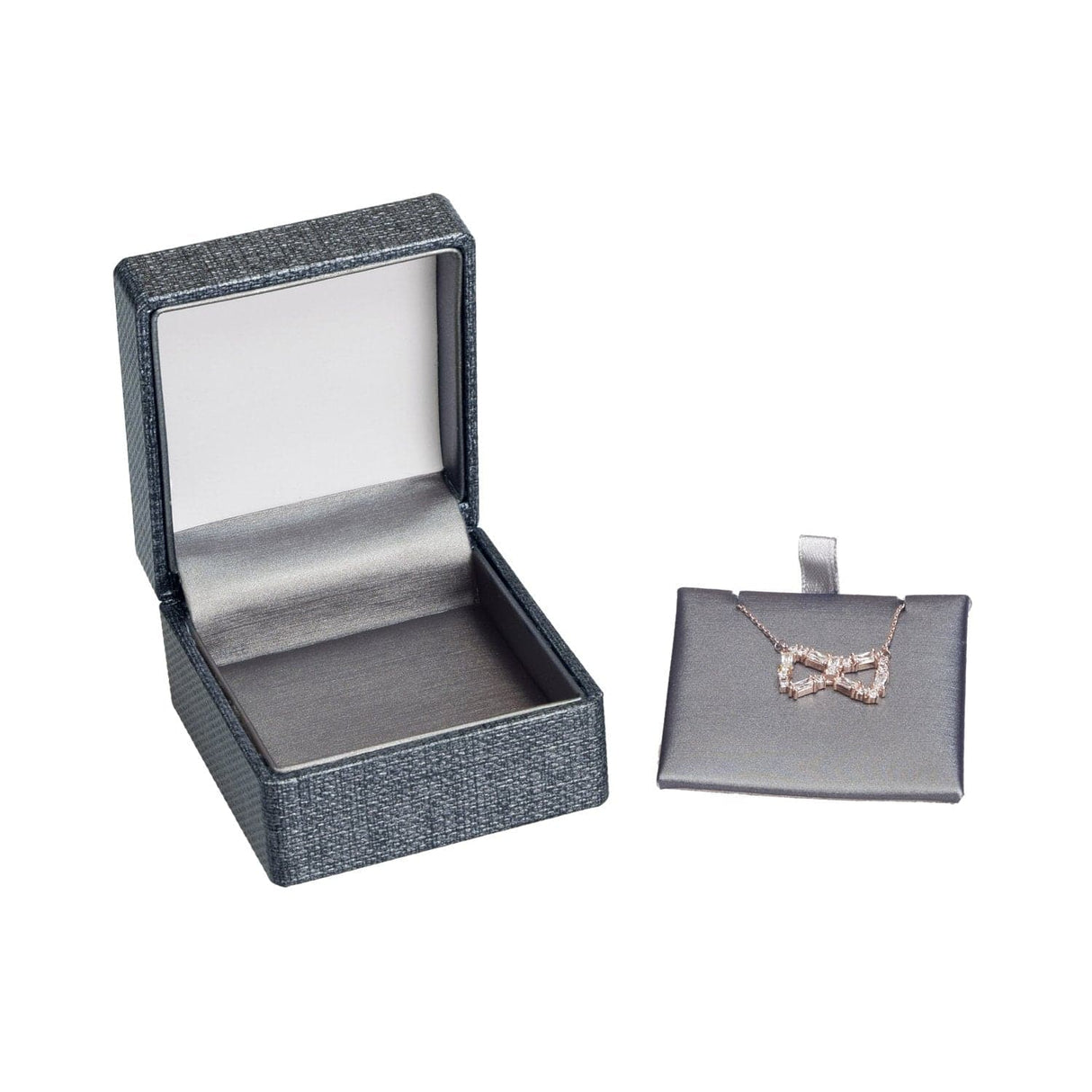 #JFP9 Elegant Texture Pendant Plastic Box