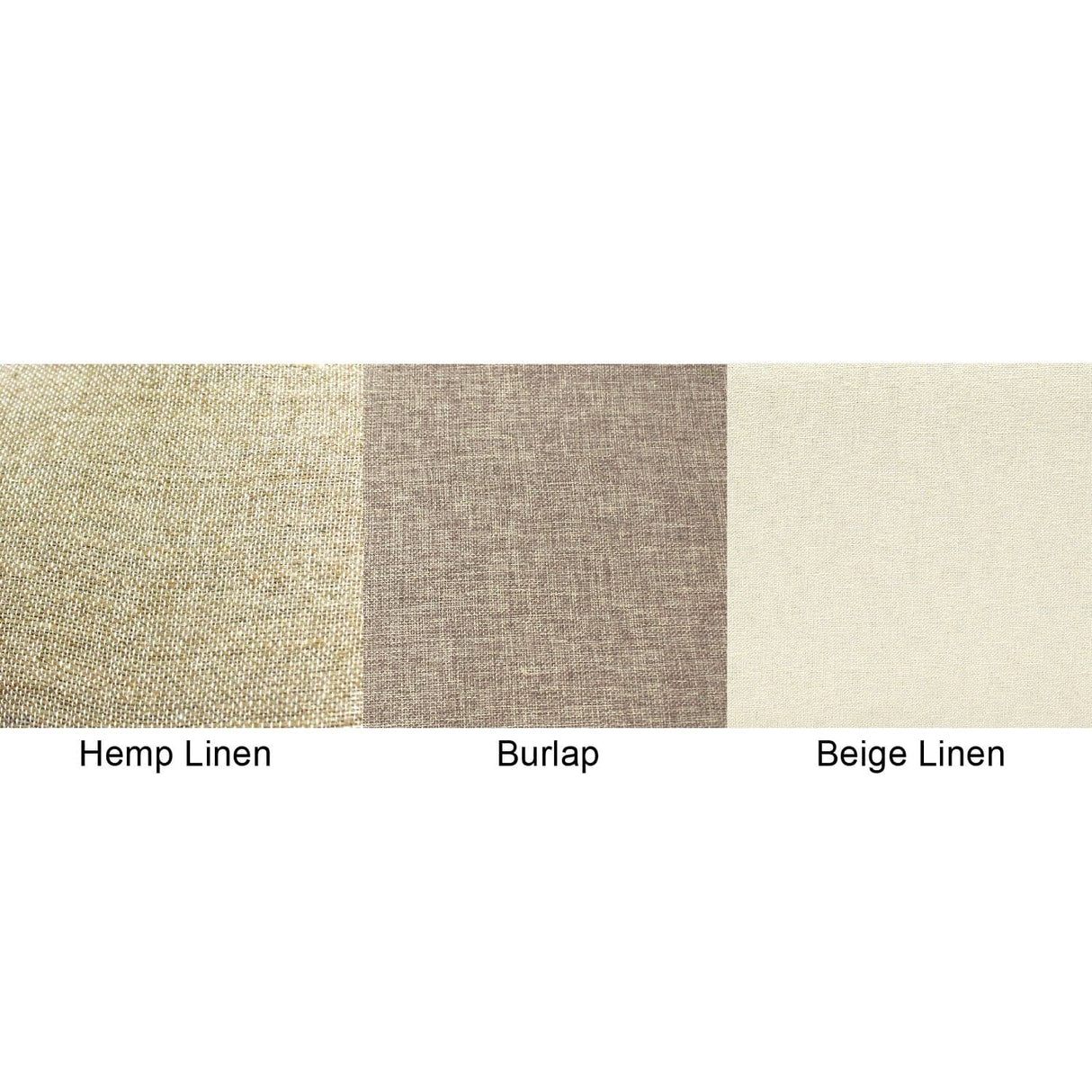 #ST-3138N-LE Burlap Linen Riser Display Set, 6 pcs