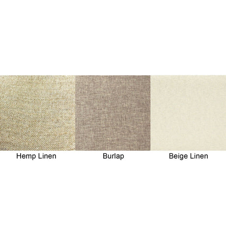 #RD-2444N Burlap Linen Ring Display with Square Base Stand