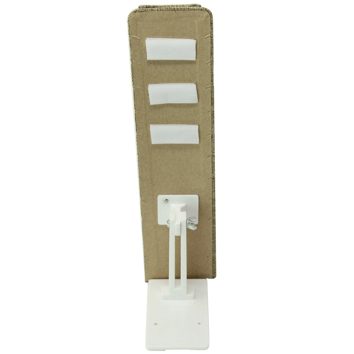 #ND-1991N-N3 Burlap Multi-Necklace Stand