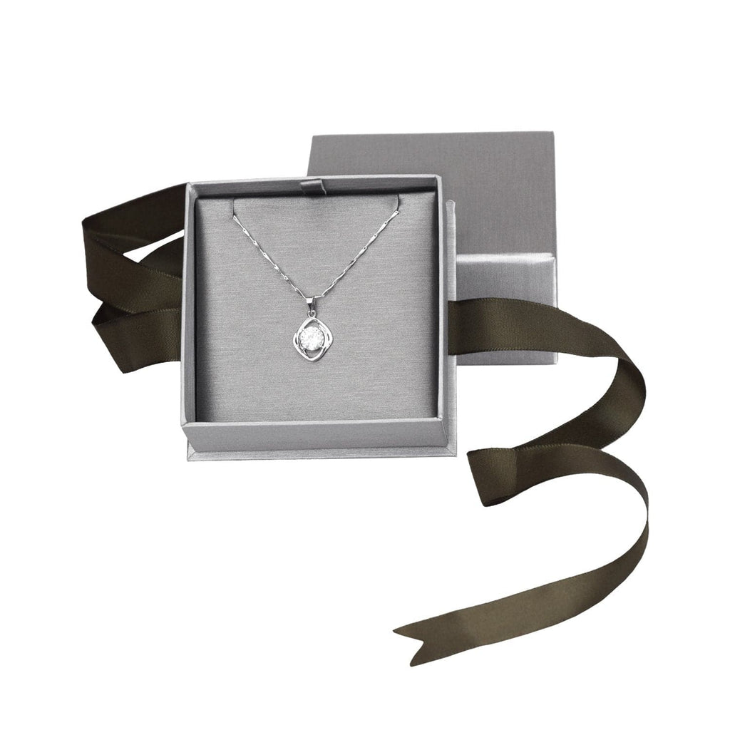 Elegant Bowtie Pendant/Earring Boxes-Nile Corp