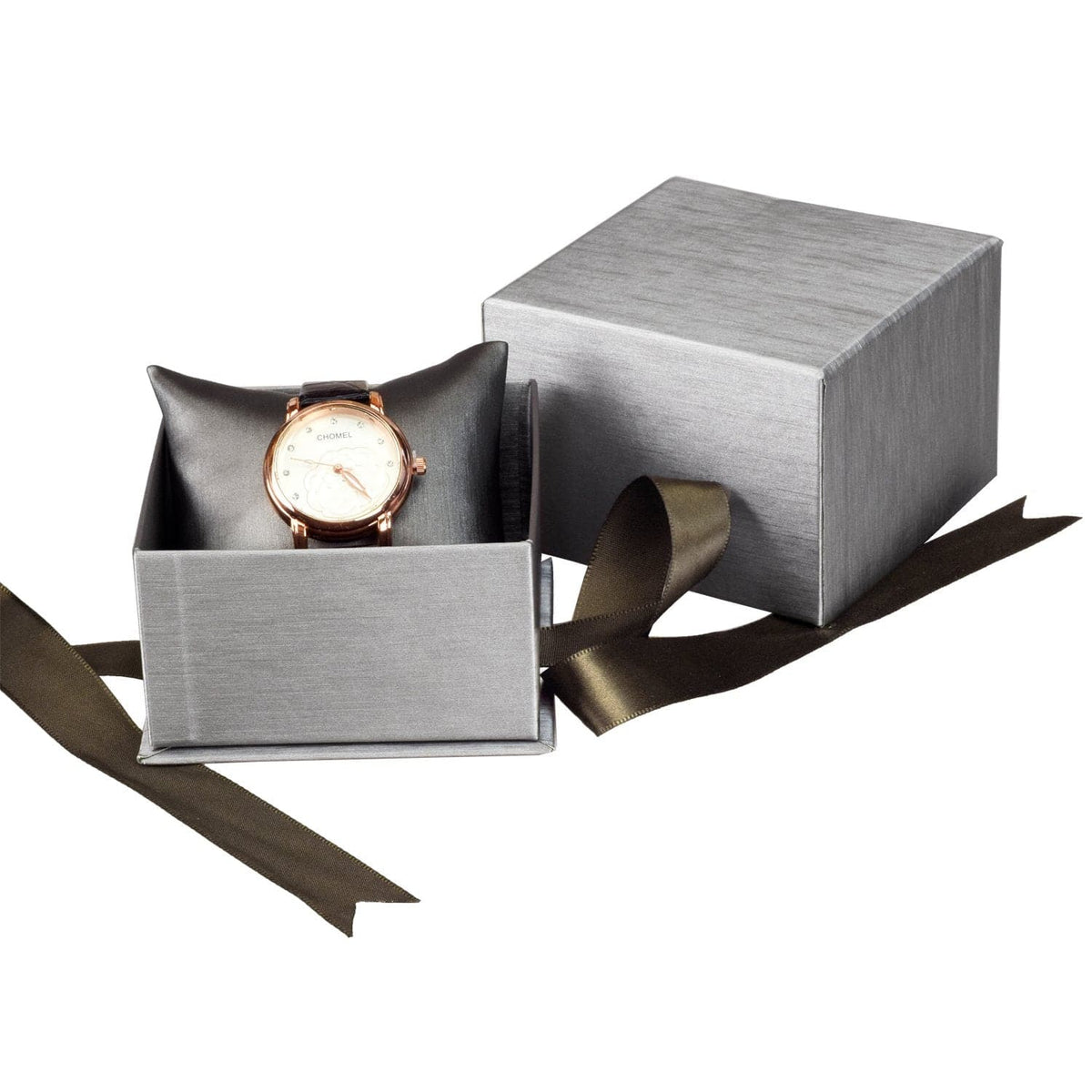 Elegant Bowtie Watch Box with Pillow -Nile Corp