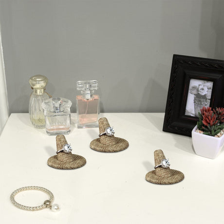 #RD-2442N Ring Display with Round Base Stand