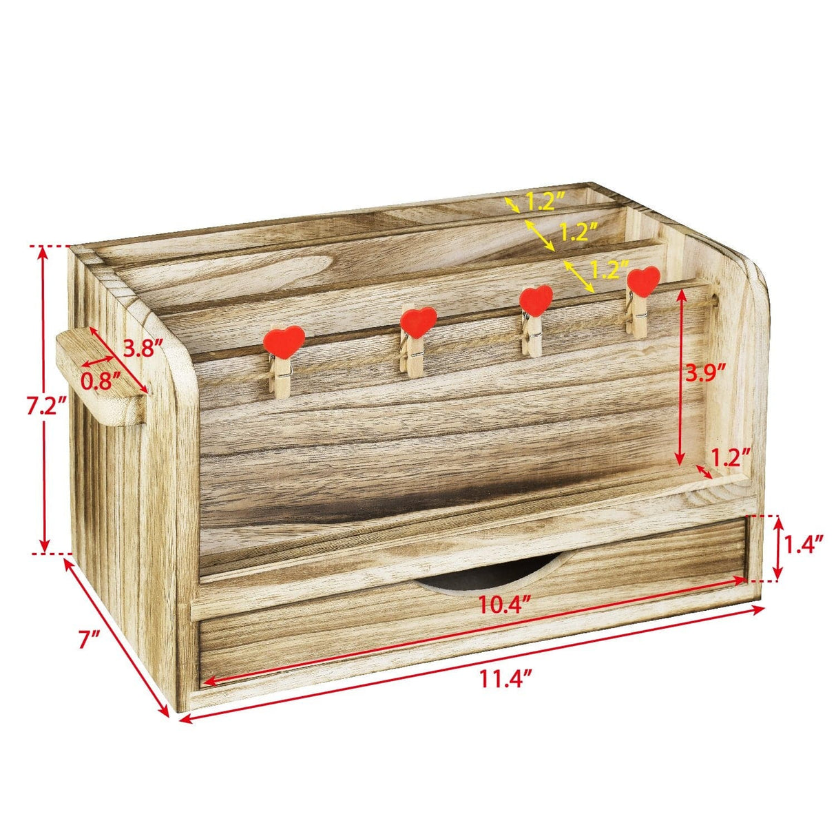 #SAT1104 Desktop Organizer with Cute Clips Set