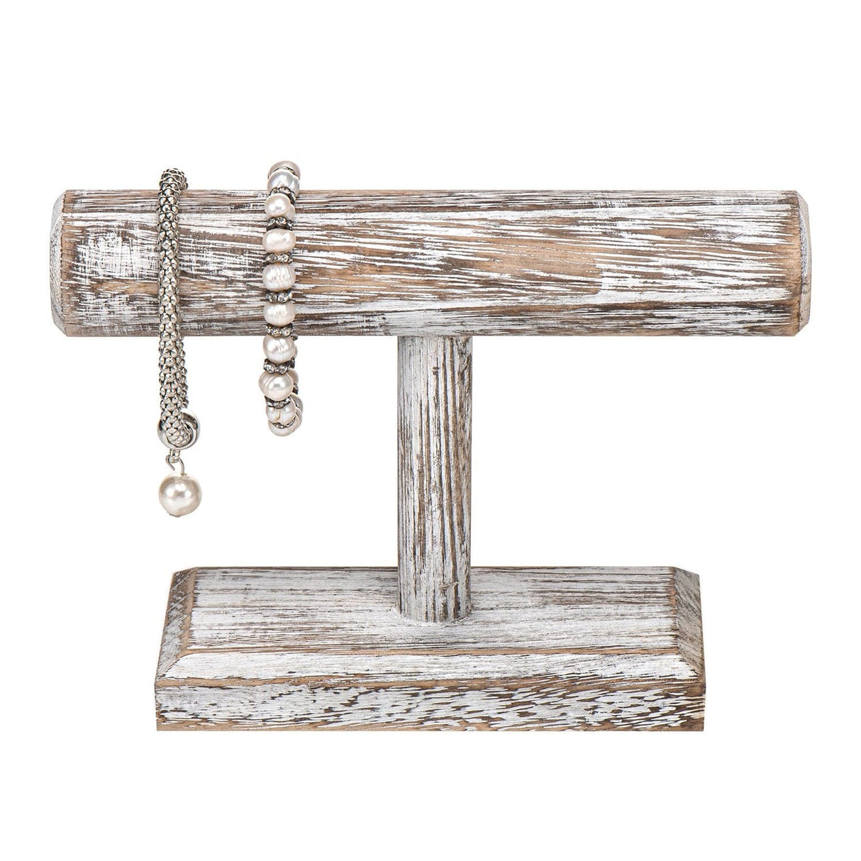 Antique Colored Wooden Bracelet Display -Nile Corp