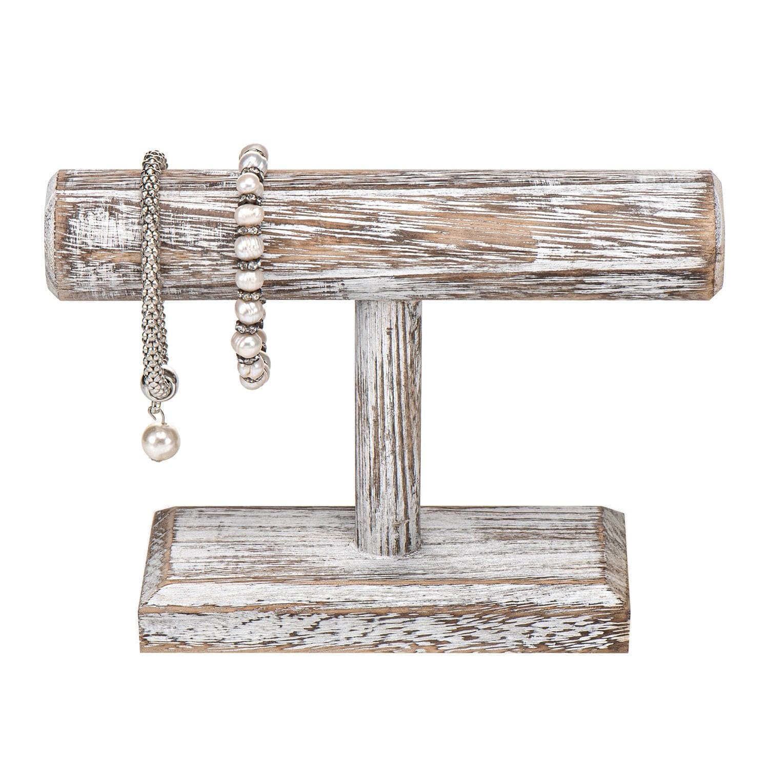 Antique Colored Wooden Bracelet Display -Nile Corp
