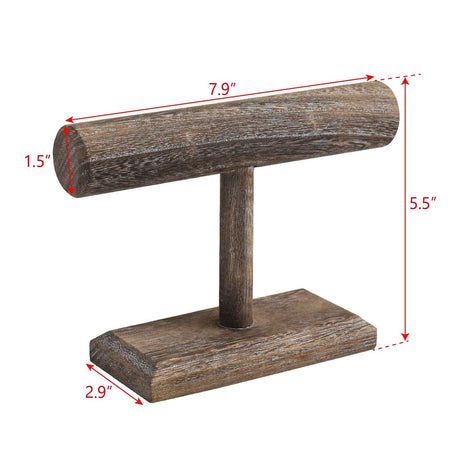 Antique Colored Wooden Bracelet Display -Nile Corp
