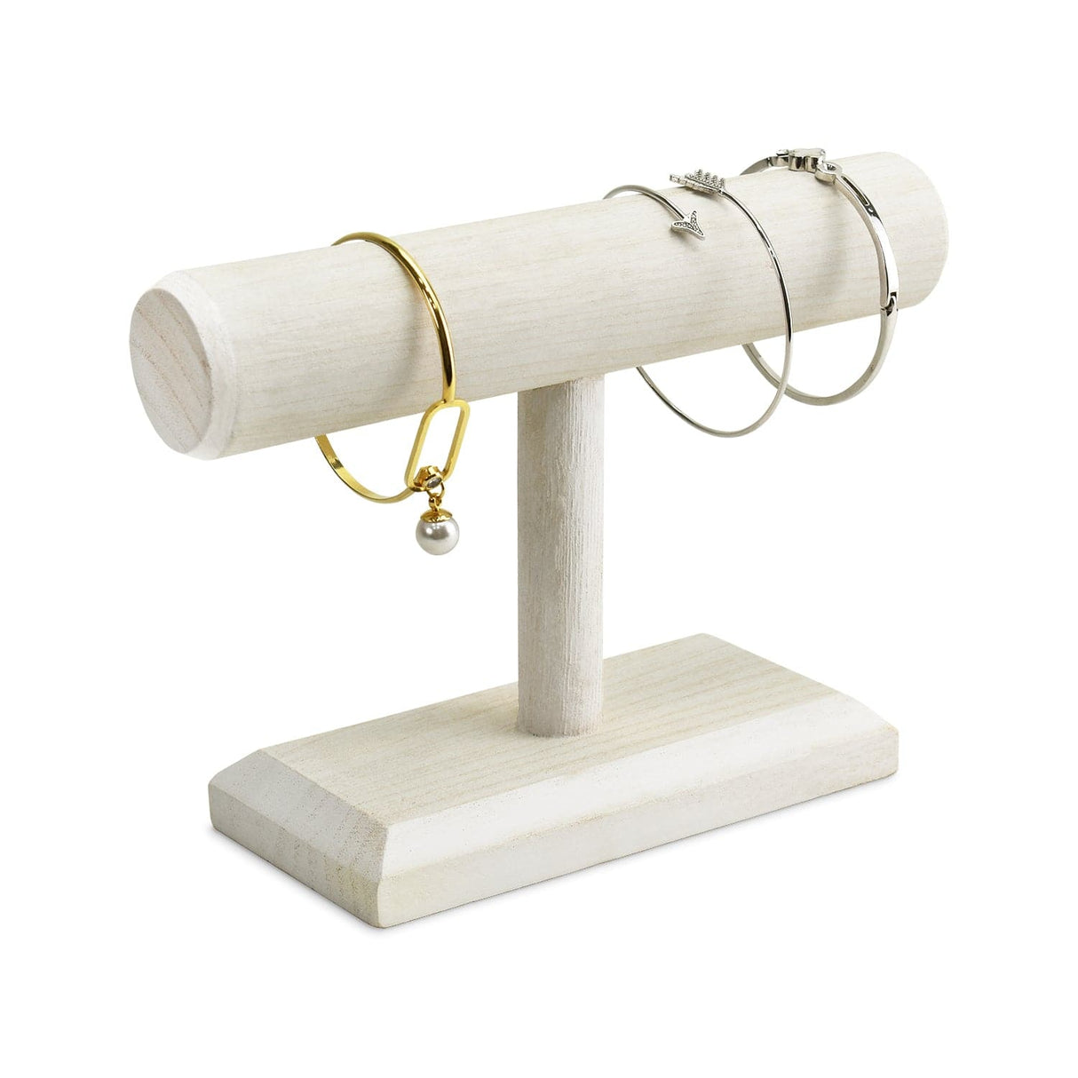 Antique Colored Wooden Bracelet Display -Nile Corp