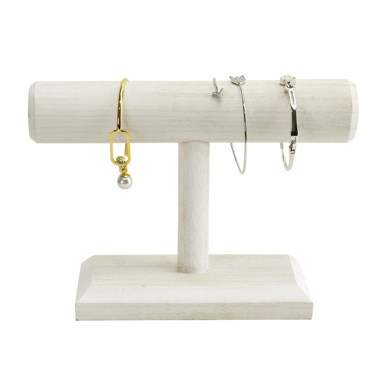 Antique Colored Wooden Bracelet Display -Nile Corp