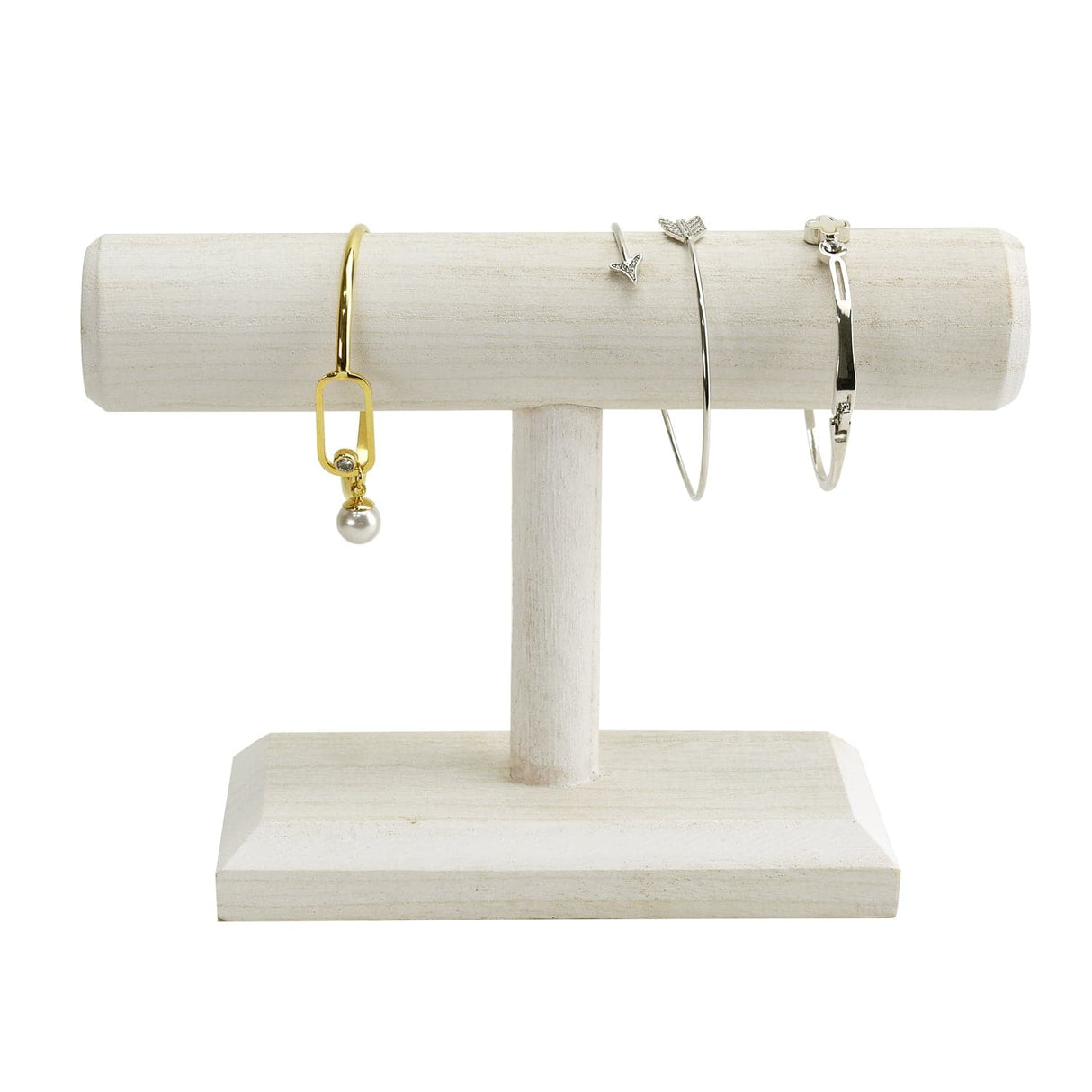 Antique Colored Wooden Bracelet Display -Nile Corp