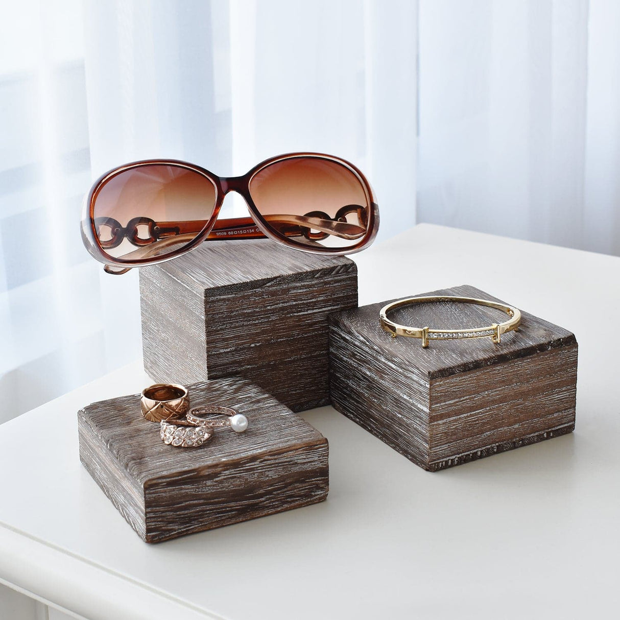 #WD305 Wooden Riser 3 Piece Set