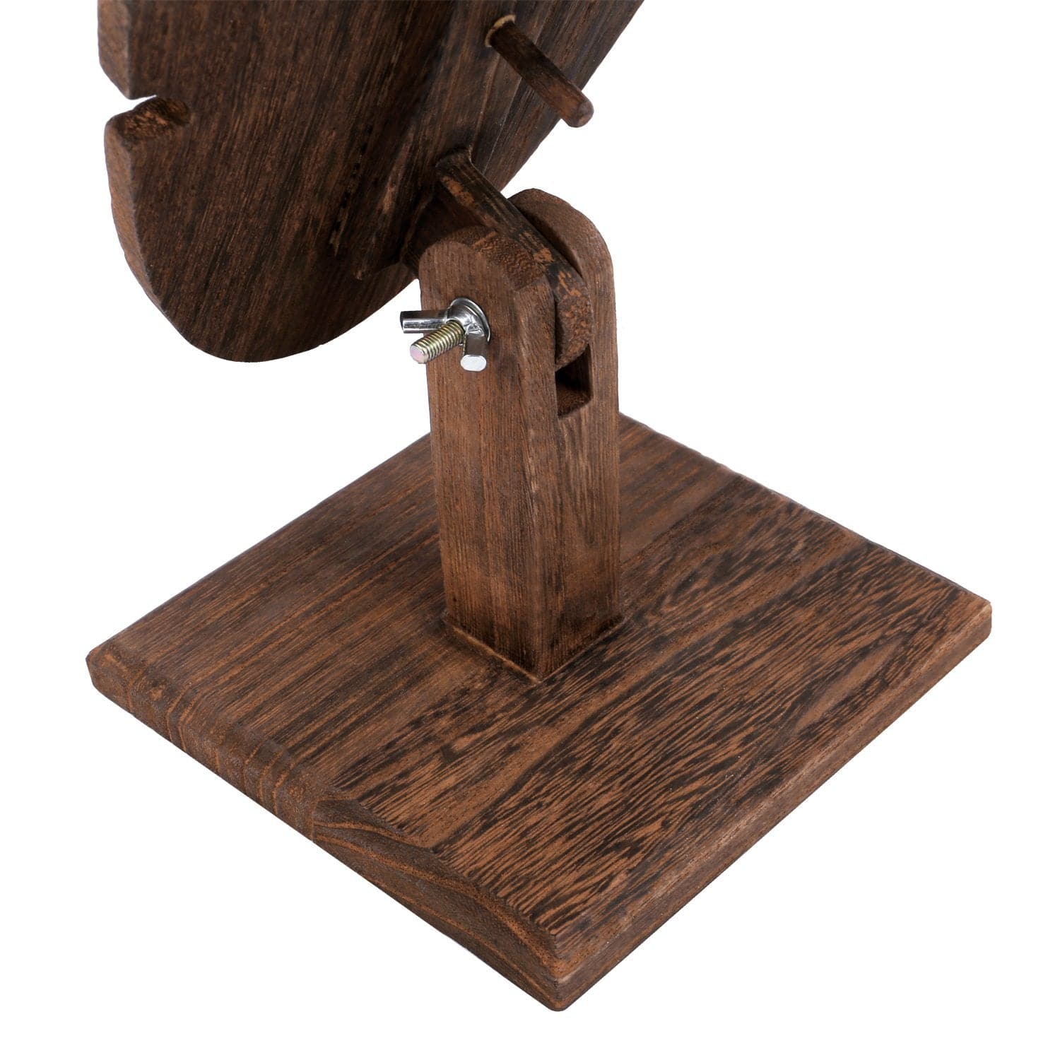 #WDN6371BR Freestanding Necklace Display Easel Stand Holder