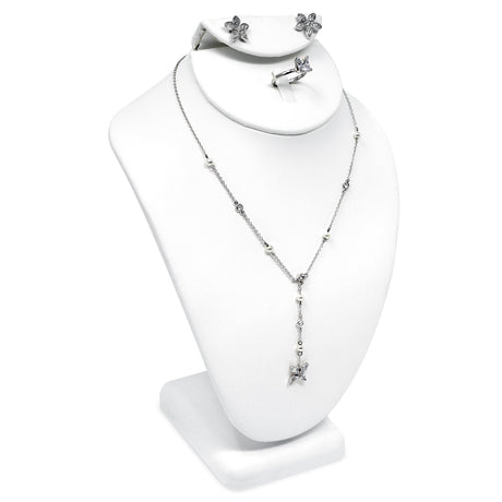 necklace and earring display