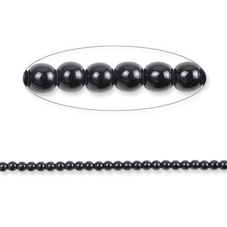 Jablonex Druk Czech Glass Round Beads 4mm