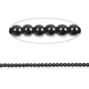 Jablonex Druk Czech Glass Round Beads 4 mm