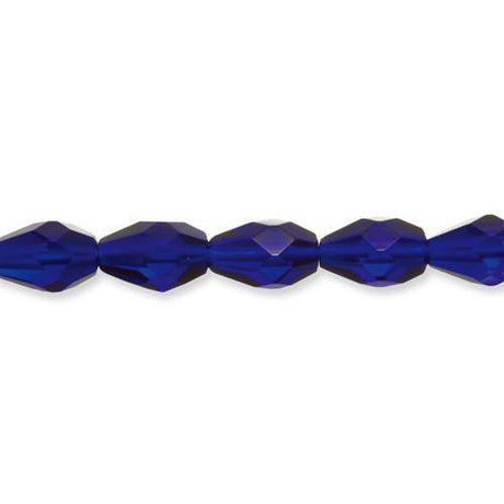Jablonex Czech Glass Drop Beads 10 x 7mm