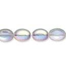 Jablonex Czech Glass Flat Oval Beads 16 x 11 mm