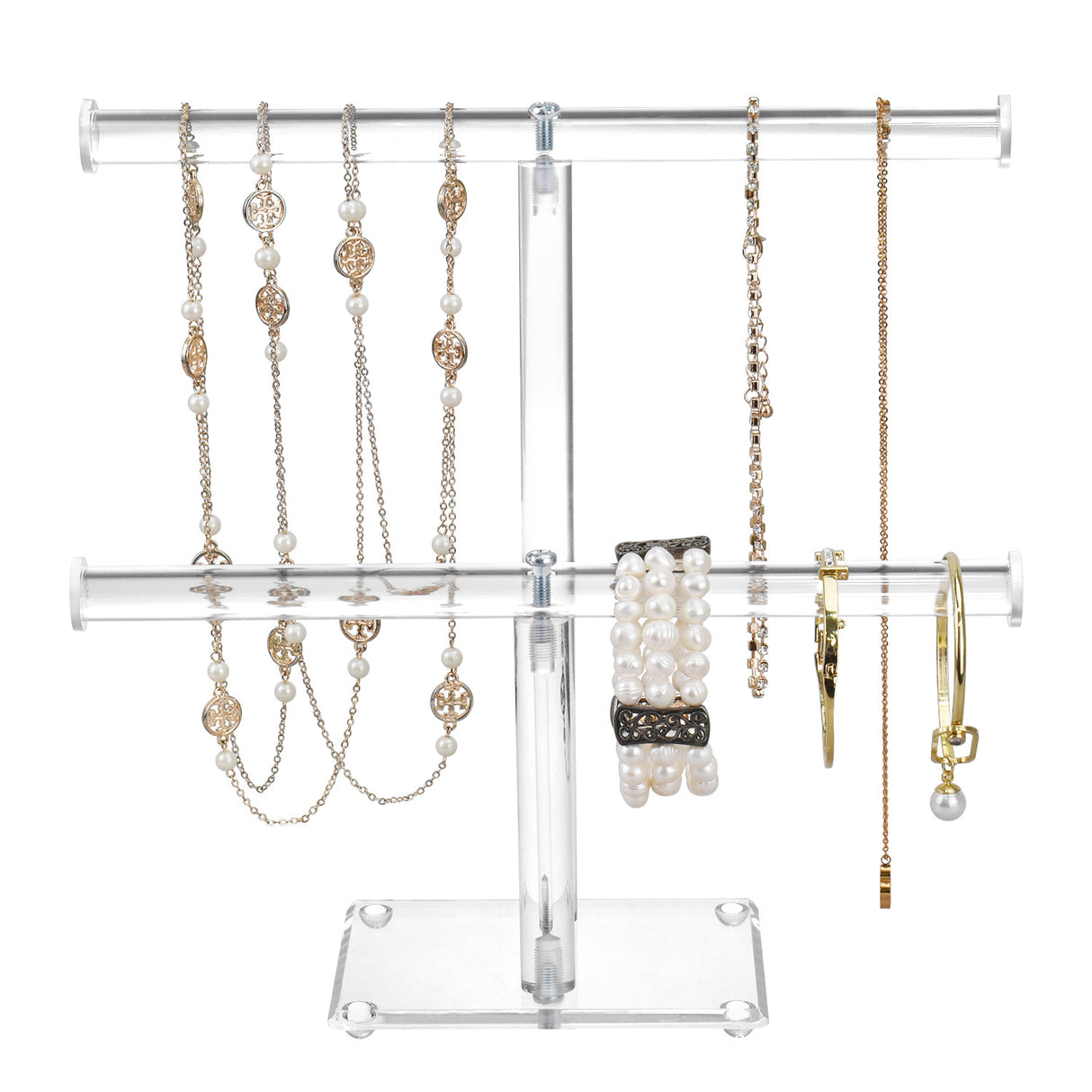 Acrylic "T" Bar Bracelet Display-Nile Corp