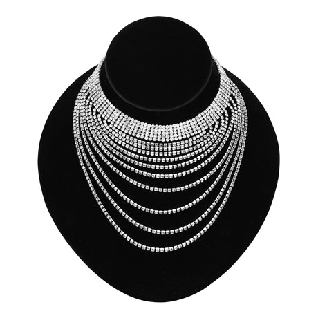 Lay-Down Necklace Bust Display-Nile Corp