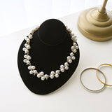 #171-1 Lay Down Necklace Bust Display