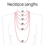 #171-1 Lay Down Necklace Bust Display