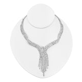 #171-1 Lay Down Necklace Bust Display