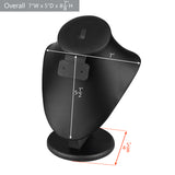 Deluxe jewelry Combination bust display with PU leather 