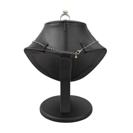 Deluxe jewelry Combination bust display with PU leather 