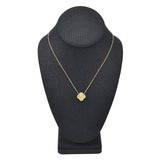 #189-7-LNBK Jewelry Display Bust , Black Linen