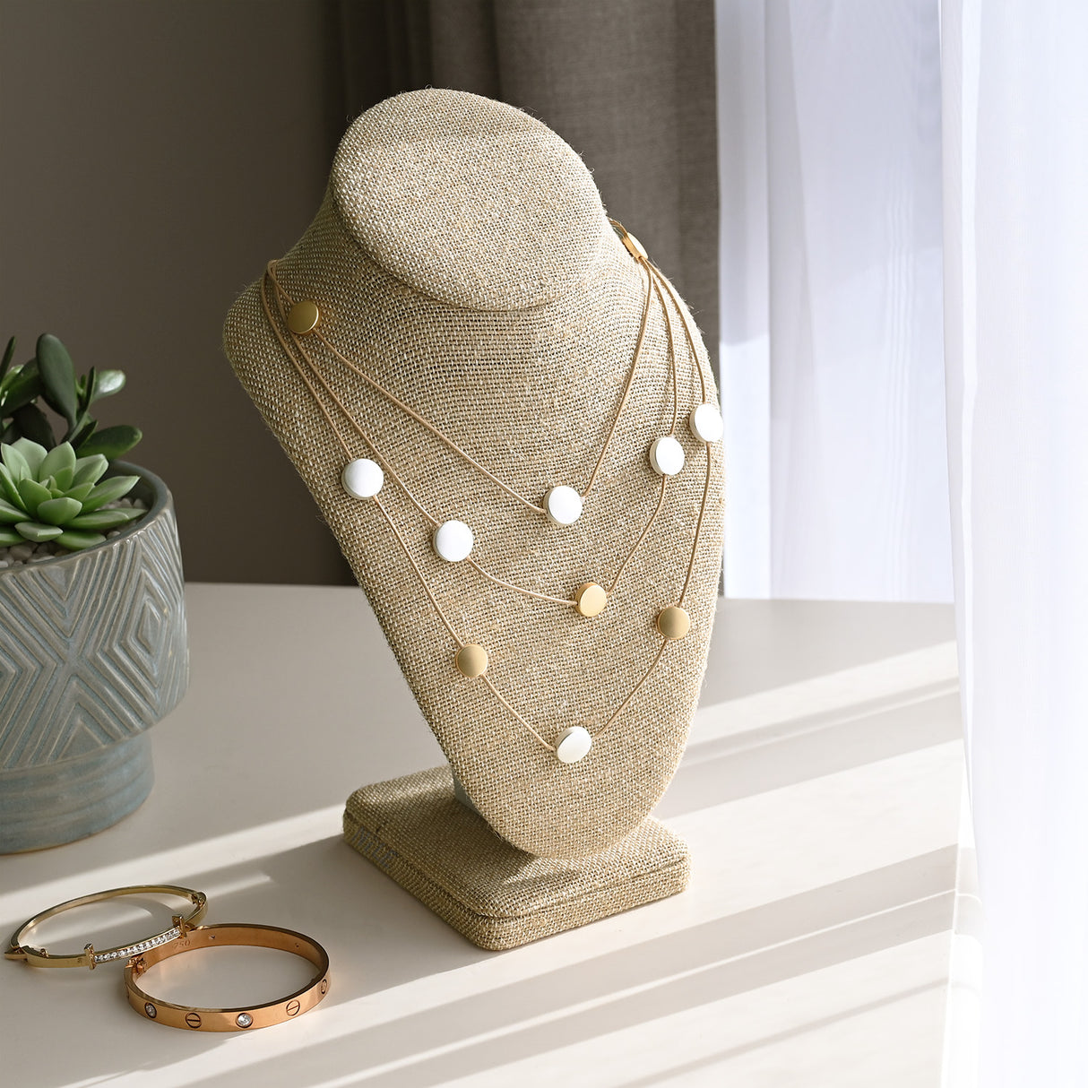 Necklace Bust Display