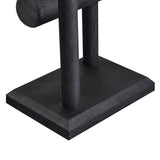 Wooden 2 Tier Bracelet T Bar Jewelry and Watch Display