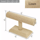 Linen T-Bar Bracelet Display-Nile Corp