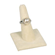 #244-4Q(BE) Ring Display with Square Base Stand, Beige Color
