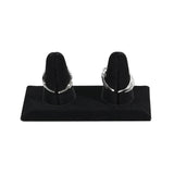 #245-2 Velvet leatherette Finger Ring Display