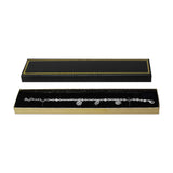 #29-921 Black Paper Wrapped Long Bracelet Box