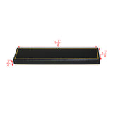 #29-921 Black Paper Wrapped Long Bracelet Box
