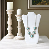 #67-3 Necklace Display with Easel