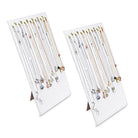 #68-HAx2 Necklace and Chain Display Pad with Easel
