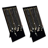 #68-HAx2 Necklace and Chain Display Pad with Easel
