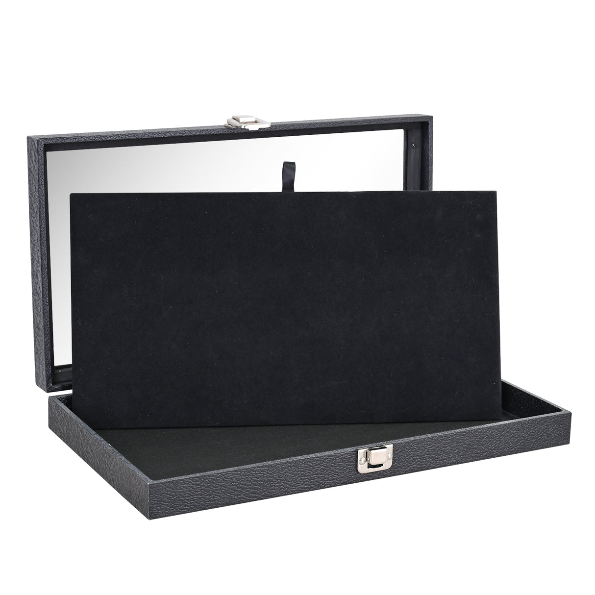 Jewelry Display Case with Glass Top-Nile Corp